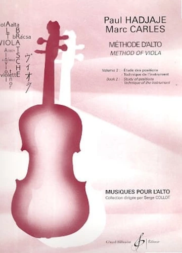 Méthode d’alto. Volume 2 Visual